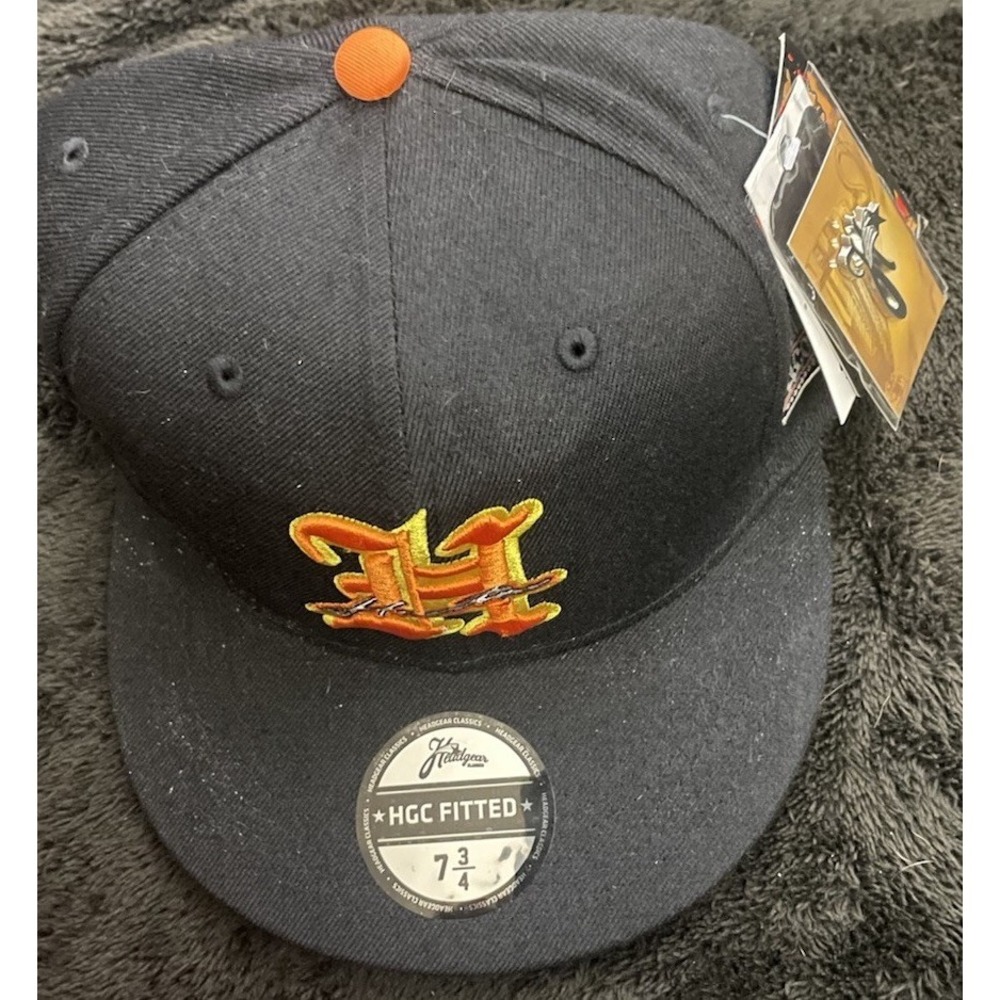 Houston Black Eagles Mens Hat 7 3/4 Fitted Negro League Baseball Cap NEW W TAGS
